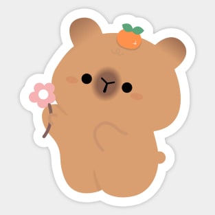 Capybara Sticker